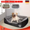 [eu stock] m 2xl dog bed sofas plush kennel washable cat mat mattress pet cushion dog bed warm house autumn winter pet supplies