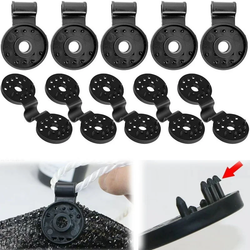 

Gadget San Shade Net Clip Garden 10-100pcs Sun Shade Cloth Clip Heavy Duty Backyard Greenhouse Tools Plastic Fabric Clamps