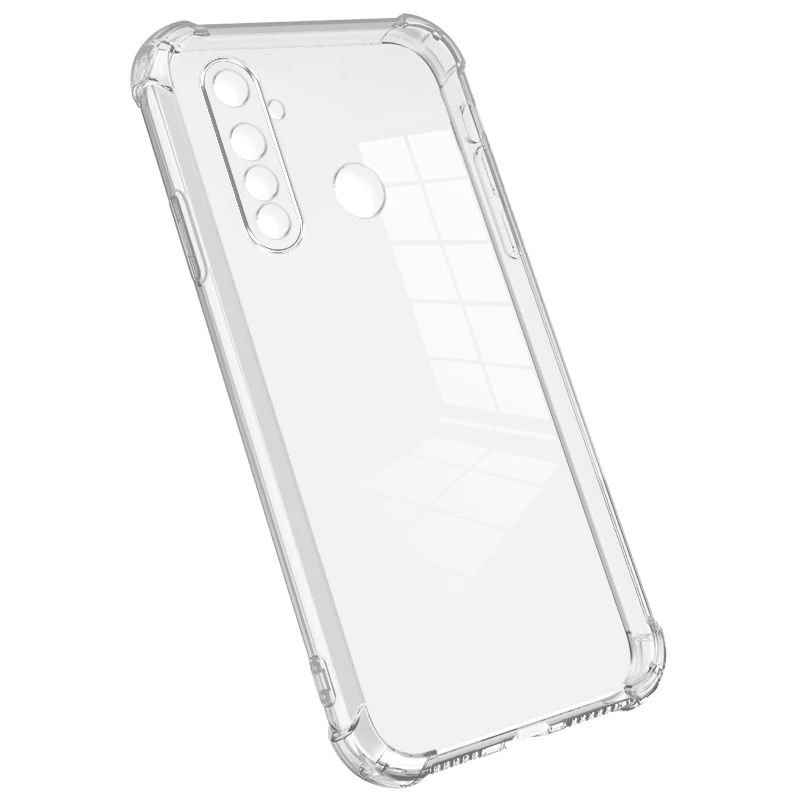 Transparent Shockproof Silicone Back Cover Case