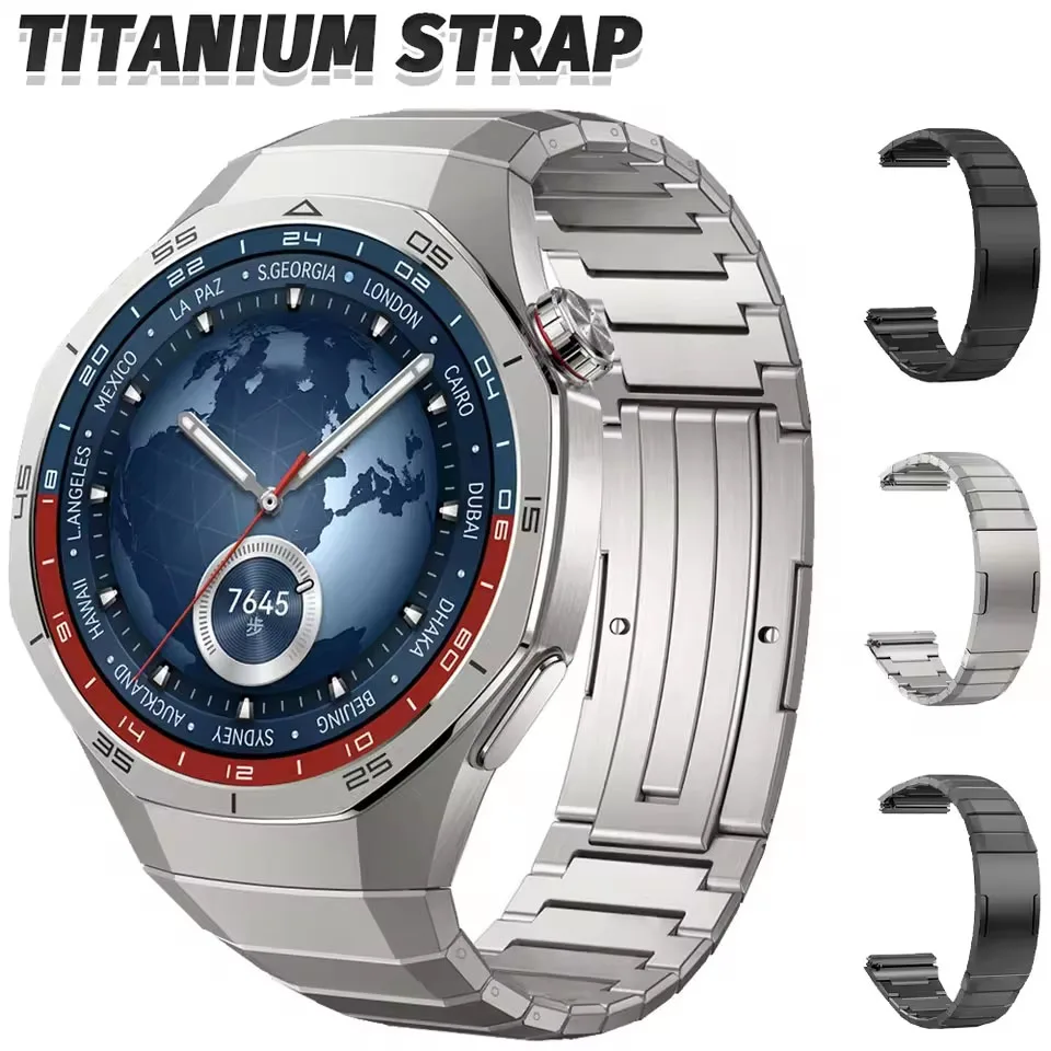 Luxurious Titanium Quick Release Watch Strap - 20mm/22mm