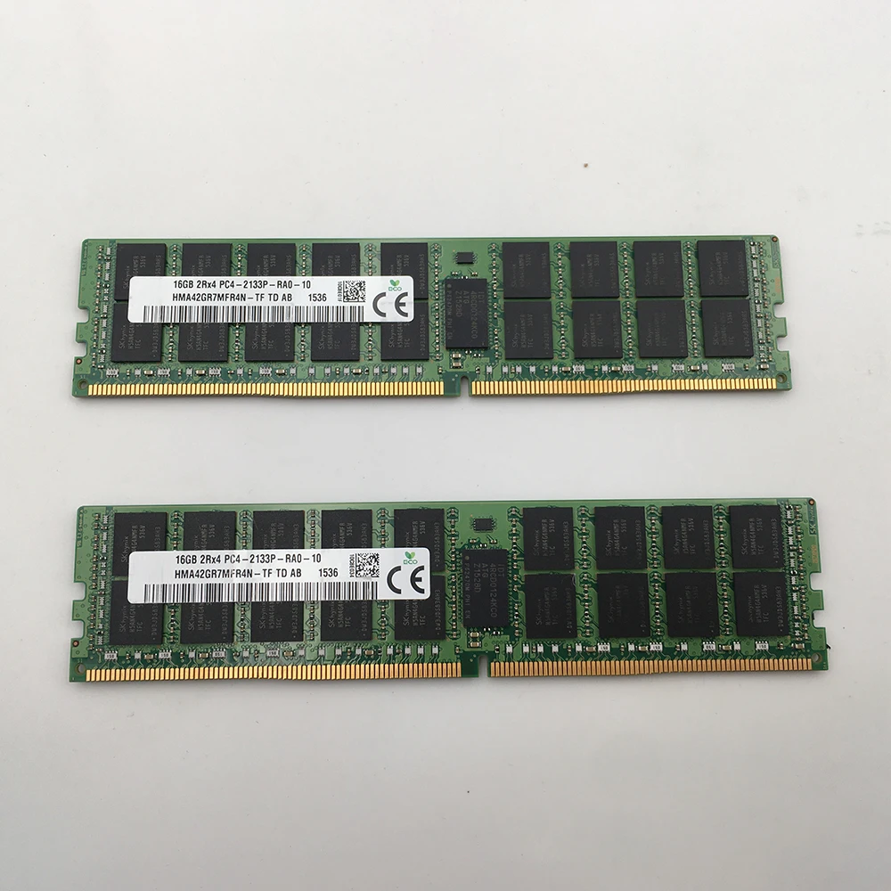 Memória do Servidor sk Hynix 16gb 16gb 16gb Hma42gr7mfr4n-tf 2rx4 Pc42133p Ecc Ddr4 2133 Servidor pc - Imagem 6