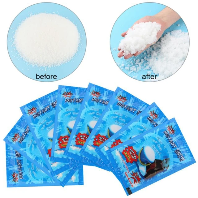 10pcs Additives Snow For Slime Magic Fake Instant Snow Make Slime Modeling  Clay Cloud Powder Floam Mud Decorations Toys - AliExpress