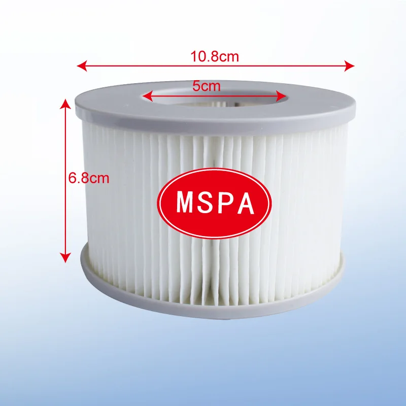 Mspa Filtri Di Ricambio Per Vasca Idromassaggio - 3 Cartucce + Supporto, Compatibili Con Modelli 2020, Per Piscine Gonfiabili