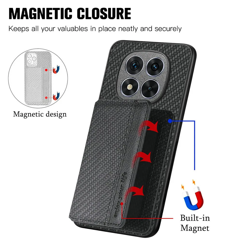 Leather Magnetic Stand Phone Case - Luxurious Design and Durable Protection