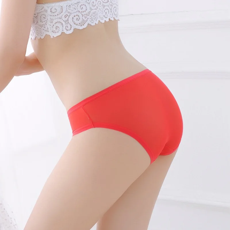 Sexy Seamless Panties Women Lace Mesh Panties Transparent Clear Briefs Casual Underwear Hollow Out Ladies Underpants Lingerie