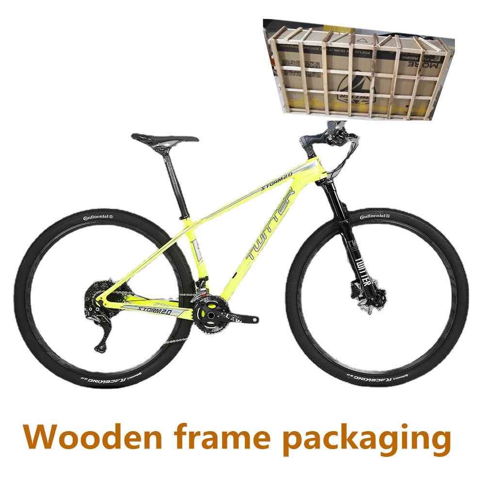 

TWITTER Storm2.0 Carbon Fiber MTB M2000 27 Speed Oil Brake All-in-one Race Cross Country Mountain Carbon Bicycle