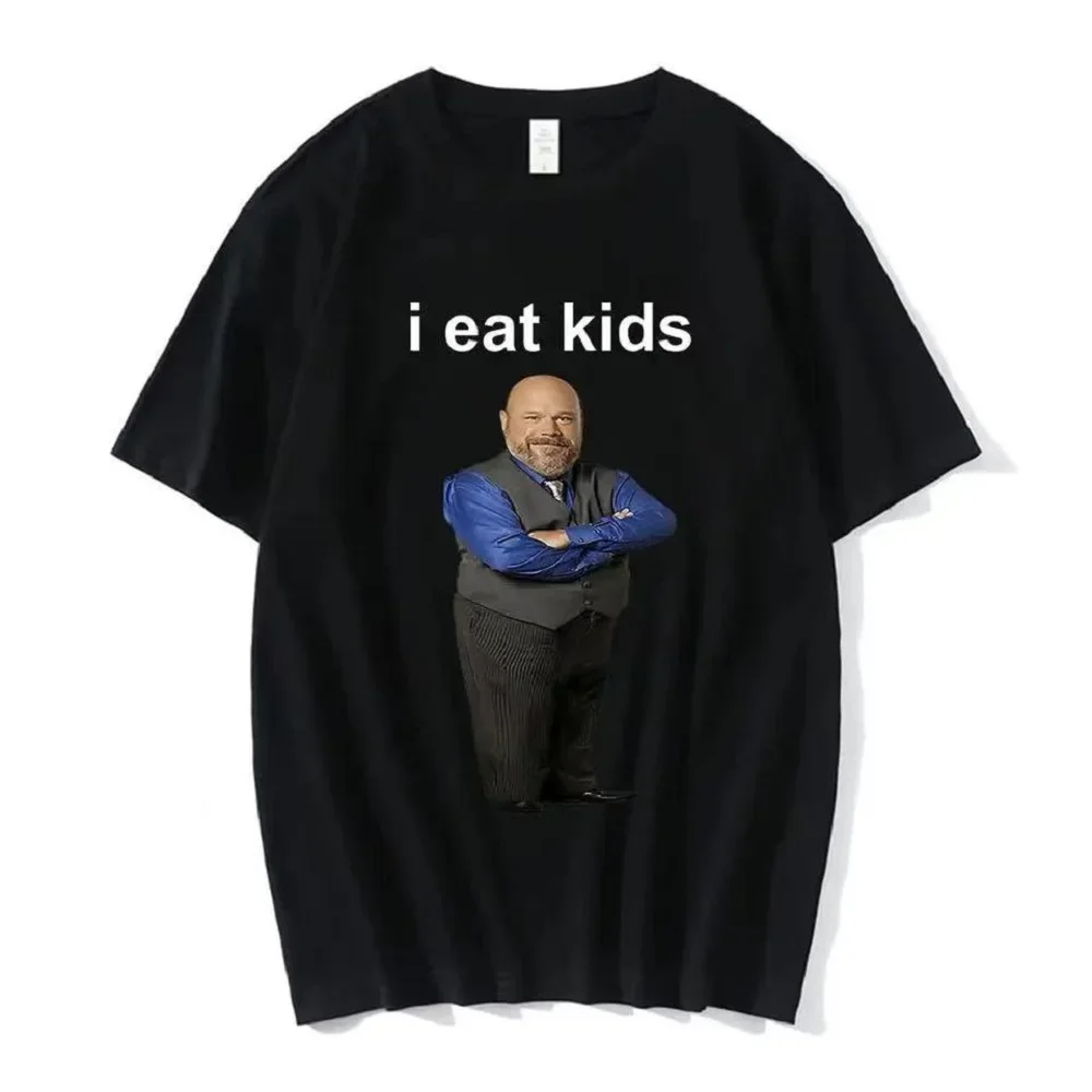 

Summer Fashion Short Sleeve Unisex T-shirt Plus Size O-Neck Cotton Men Tops Funny Graphic Eats Kids Printed Womens harajuku