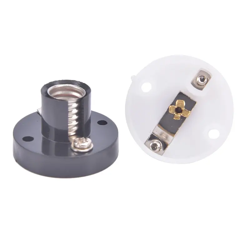 Mini Screw Lamp Base E10 Lamp holder Light Bulb Socket Holder Adapter DIY Flat Bases Physics Electric Beads Testing Parts