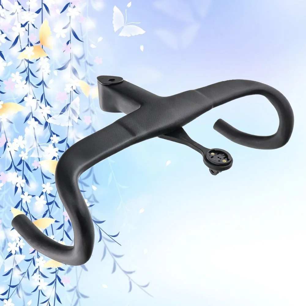Road Bike Handlebar T800 Carbon Fiber Road Bicycles Handlebar Fully Internal Wiring Integrated For F12/F14 Series 1:1 Bicycle Parts