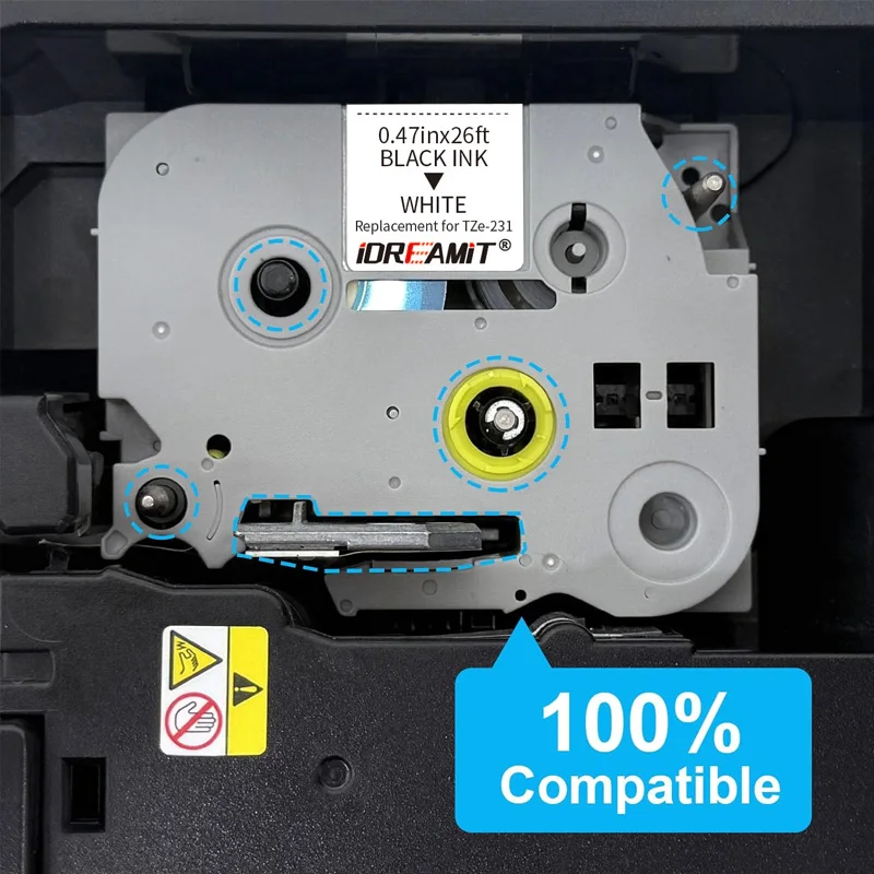 Versatile Multi-Width Laminated Label Maker Tape