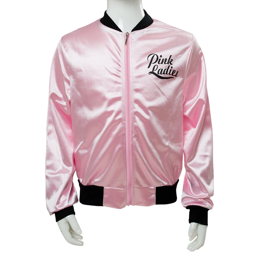 Disfraz de Niña DISFRAZZES Chaqueta Pink Ladies Grease Rosa Con