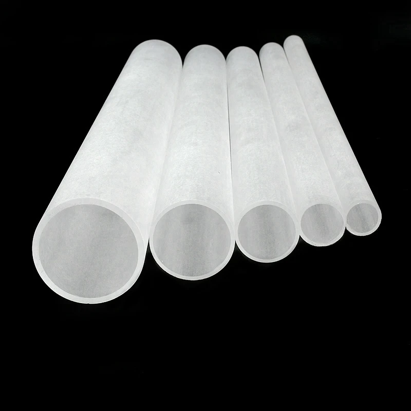 1~2PCS O.D 16/20/25/32/40/50/60/70mm Milk White/Frosting Acrylic Tube Aquarium Fish Tank Accessories Garden Irrigation Fittings 5