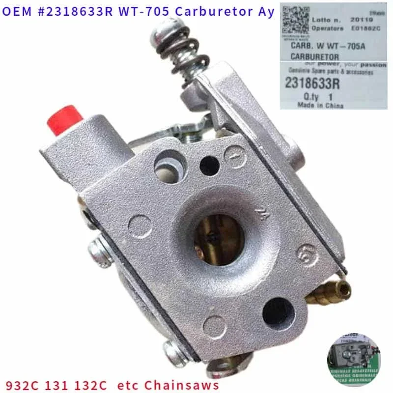 ウーハー ORIGINAL/QUALITY 932C CARBURETOR 2318633R WALBRO WT705A FOR EFCO