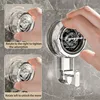 1pc Suction cup hook transparent and reusable heavy-duty vacuum suction cup hook glass Home kitchen supplies bathroom towel hook 4