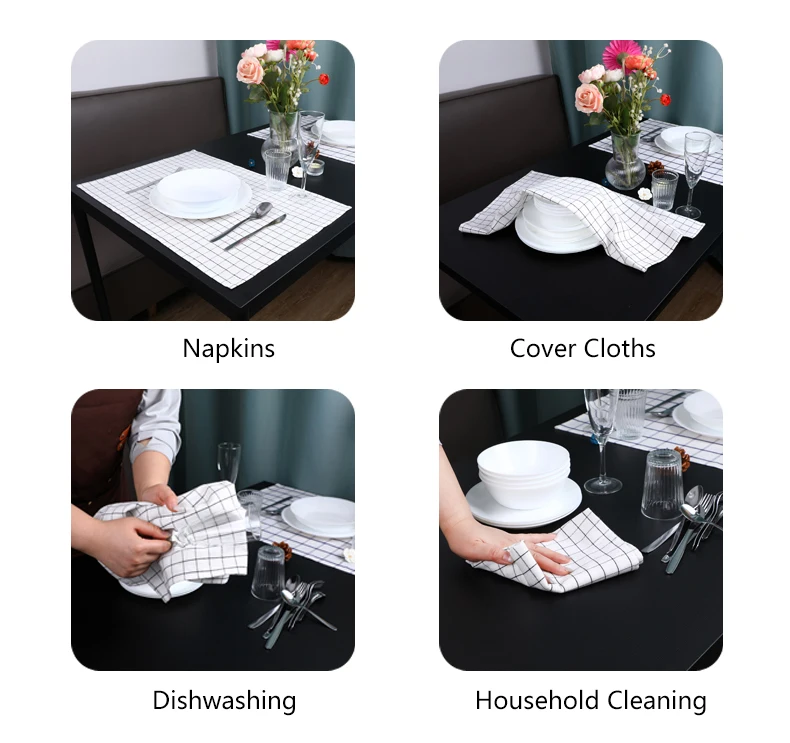 Description Picture 5 of itemHome Kitchen Placemats: Dining, Food, Tea - Fabric Napkins