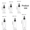 10PCS 10/20/30/50/60/100ML Refillable Transparent Plastic Perfume Atomizer Empty Plastic Spray Bottles Protable Travel Bottles 4