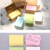 100Pcs/box Kraft Paper Card Color Blank Business Card Message Thank You Card Writing Card Label Bookmark Learning Card 4