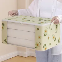 Large Capacity Clothing Organization Storage Bags Non-Woven Fabric Wardrobe Blanket Bedding Moisture-Proof Dustproof Container 1
