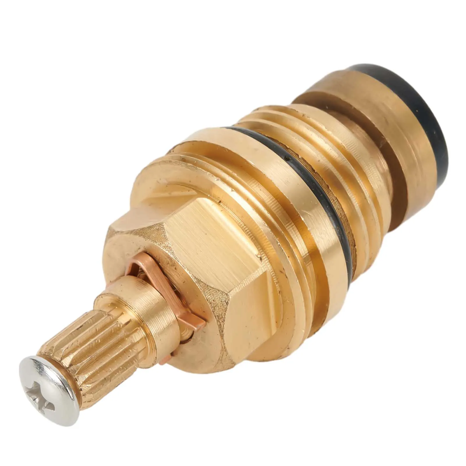 Brass Faucet Tap Valve Spool Cartridge Single Cold Water 20 Tooth G1/2 Bathroom Accessories
