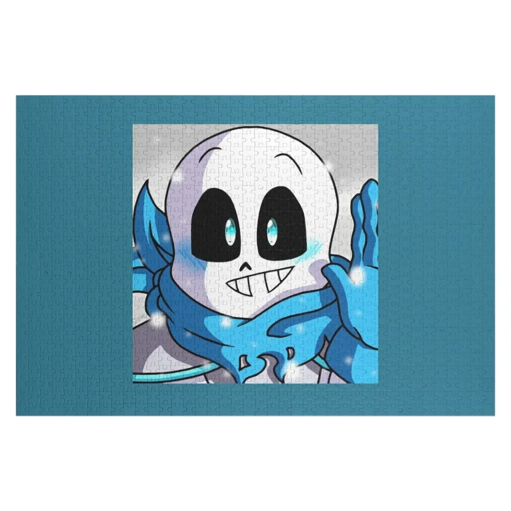 

undertale ink sans Premium Jigsaw Puzzle Personalized Wooden Name Personalized Kids Gifts Puzzle
