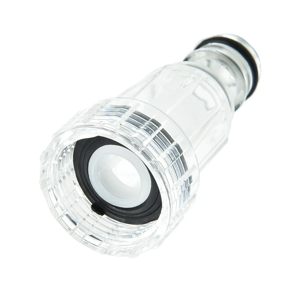 

Front Spare parts Body High Pressure Filter Clean Water Connection For Karcher K2-K7 Series Plastic Transparent