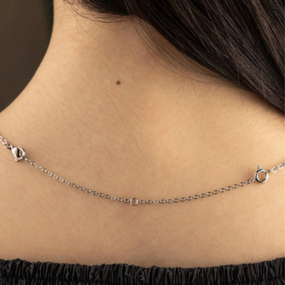 Lobster Clasp Plus Tail Chain Adjustment Chain Jewelry Extension Simple Necklace Accessories