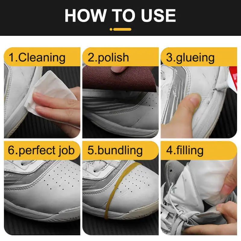 Shoe Glue Shoe Glue Waterproof Quick-drying Repair Shoes Universal Adhesive Instant Shoe Adhesive Shoemaker Professional Repair Tools