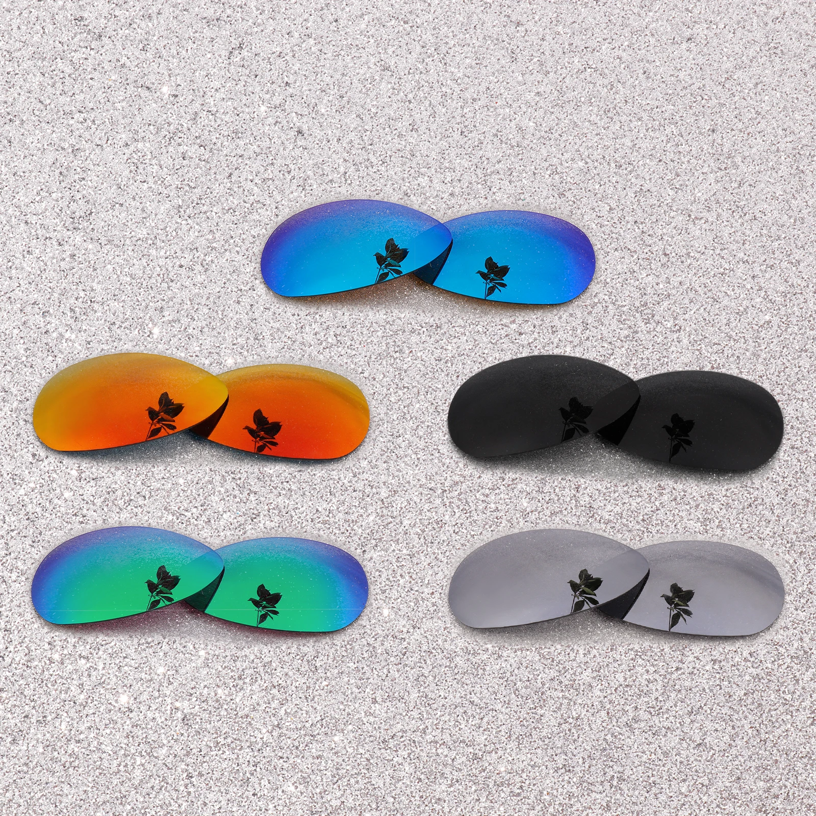 Lenti Di Ricambio Polarizzate Hdtac Per Occhiali Da Sole Oakley Crosshair S Opzioni Multicolori