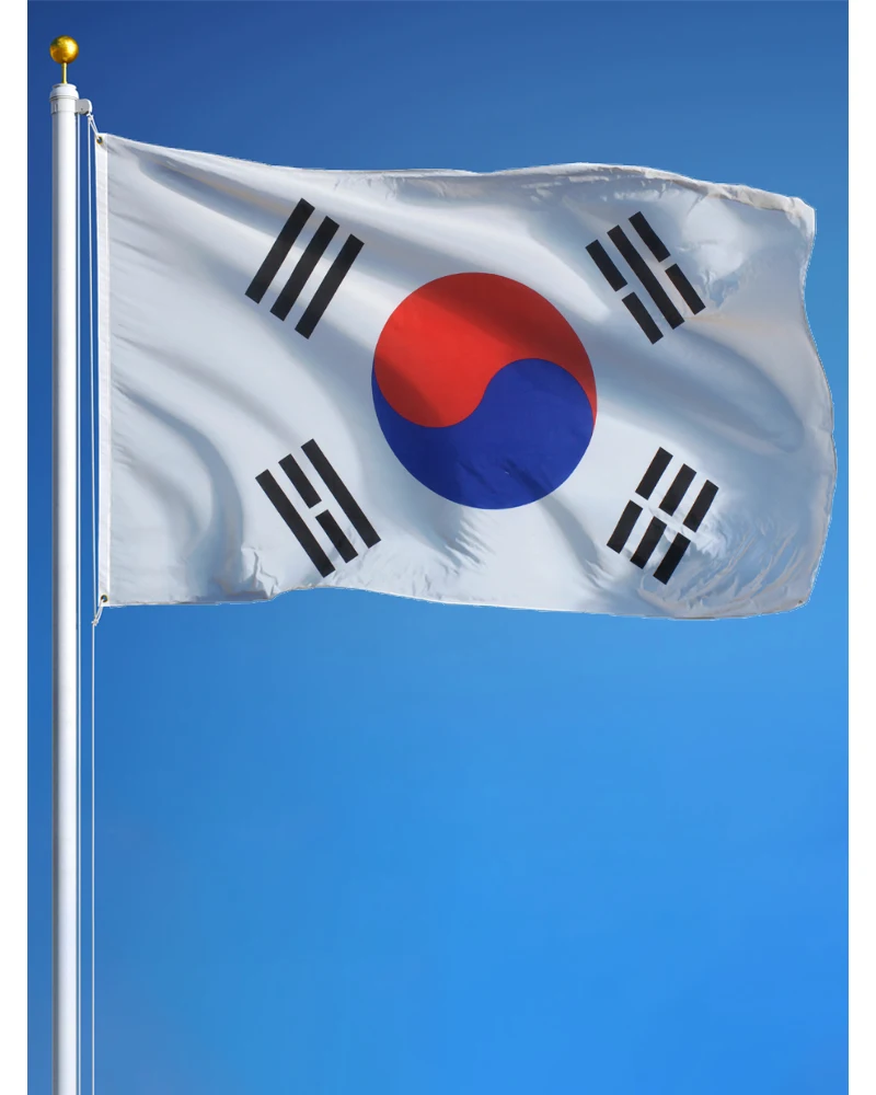 

60x90 см 90x150 см Kor Kr Южная Корея флаг 2x3 фута/3x5 футов