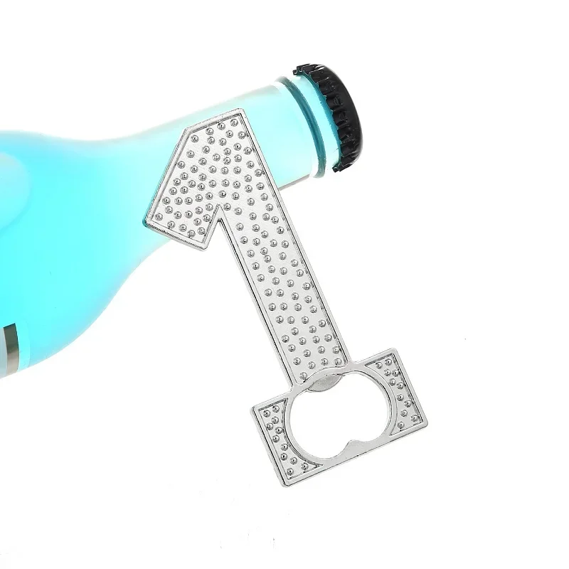 

First Anniversary Small Gift Bottle Opener Digital Shape Beer Opener Tools Alloy Three Colors Available Wedding Gifts for Guests