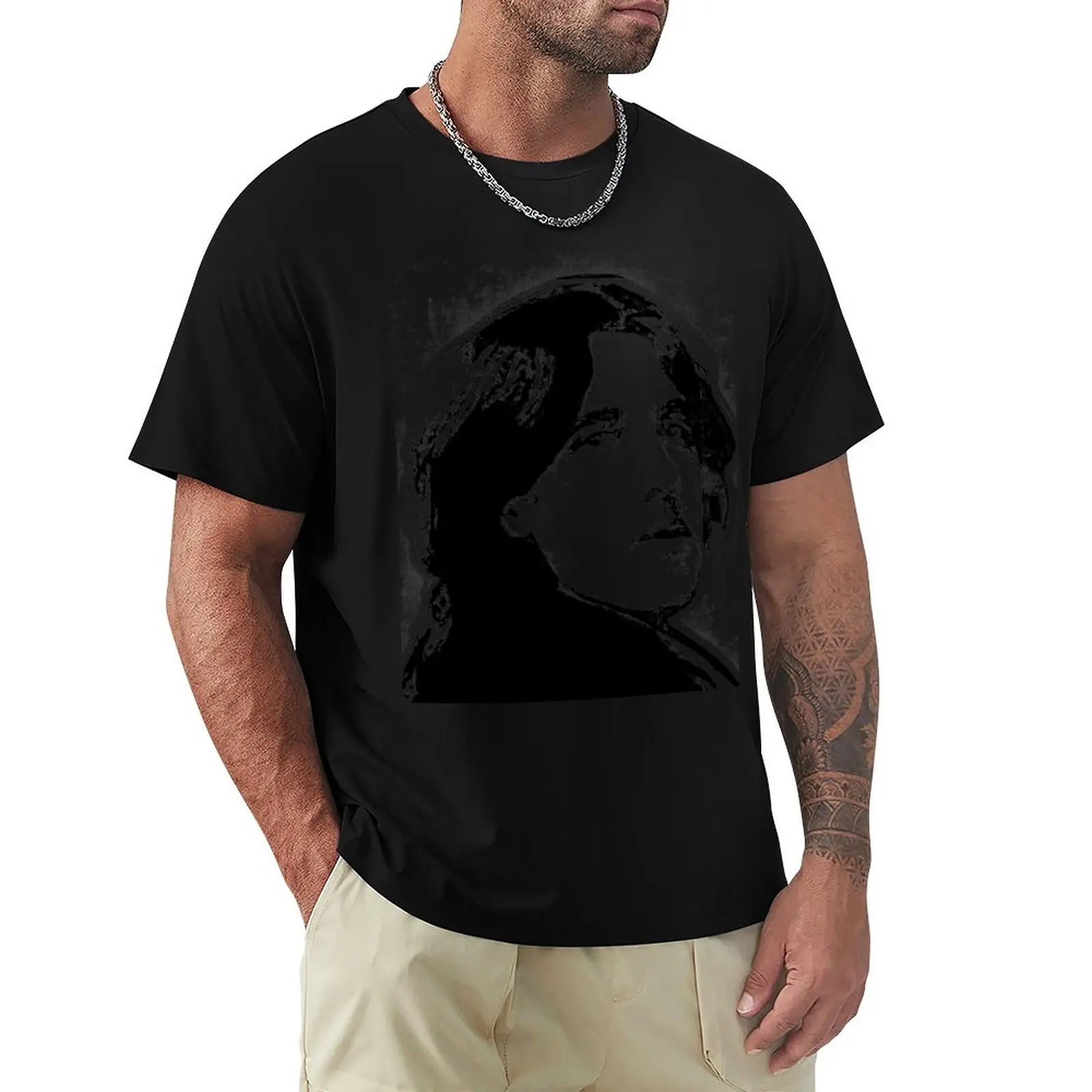 

OSCAR WILDE T-Shirt blacks animal prinfor boys t shirt men