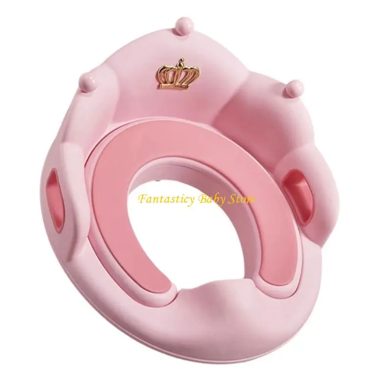 J6BE Children Potty Seats with Handles Toilet Seats Baby Potty Training Toilet Seats