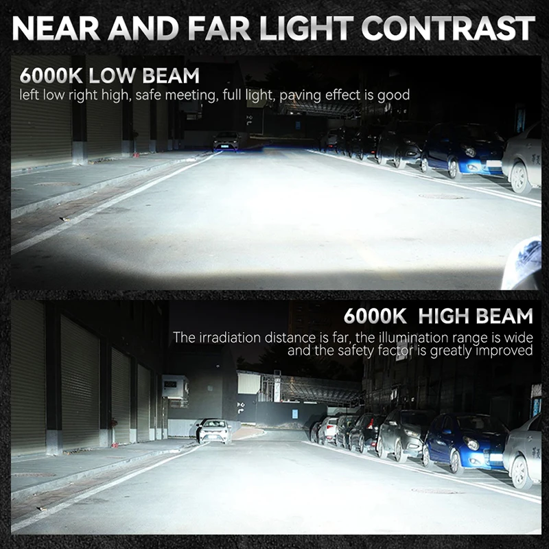 CARLITEK LED Headlight Bulbs D3S D1S D2S D4S, 35W 70W Turbo LED Two Sided 9570 CSP Chips Plug and Play D5S D8S D1R D2R D3R - Image 3