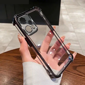 For Xiaomi Poco F5 Case Poco X4 GT Phone Case POCO F5 POCO X4 GT Cover Corners Thickening Shookproof Plating Silicone back cover