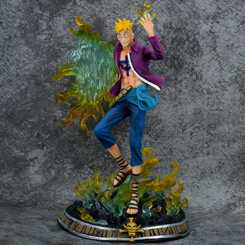 

One Piece Anime Fantasy Phoenix Marco Gk Pvc Action Figure Collectible Model Decoration 44cm Toys For Children Birthday Gift