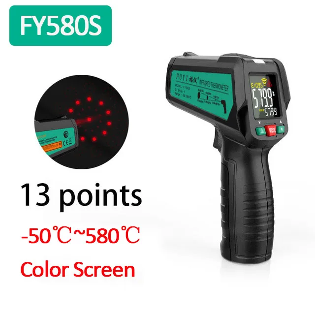 Infrared Thermometer Non-contact Digital Laser Infrared Temperature Gun IR  N1Y5