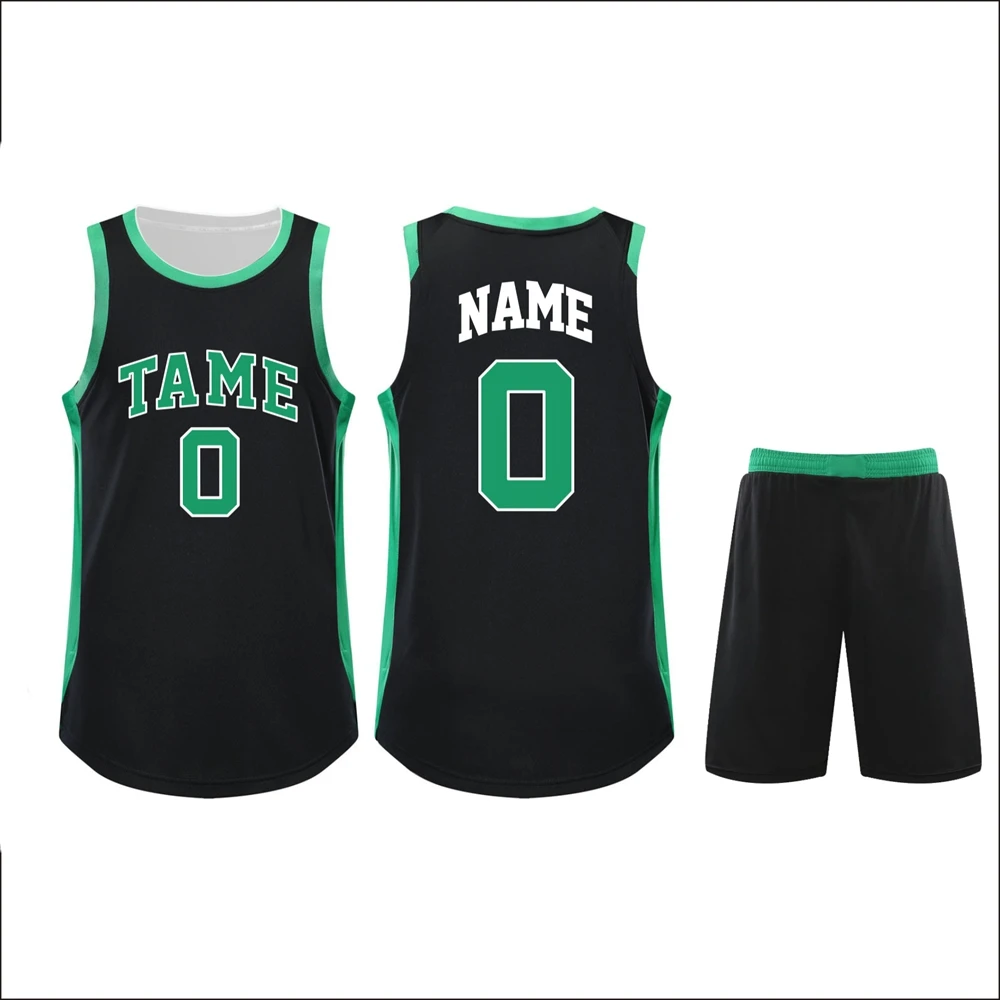 

2023 New Men Fast Drying Basketball Clothing Youth Club College Team Professional Custom Basketball Training Clothing Set