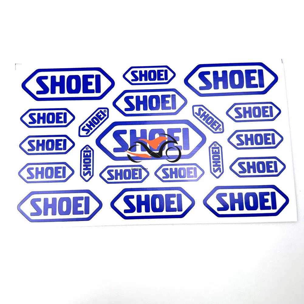 Motorcycle Electric vehicle racing helmet sticker FOR SHOEI waterproof decorative film universal logo sticker 5 universal waterproof motorcycle decals sunset samurai warrior stickers japanese anime car atv suv scooter helmet badge