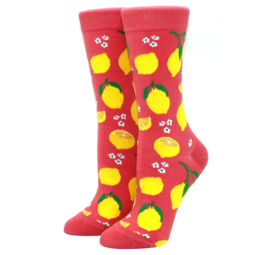 High-Quality Kawaii Cartoon Animal & Fruit Trendy Women's Socks - Harajuku Happy Collection