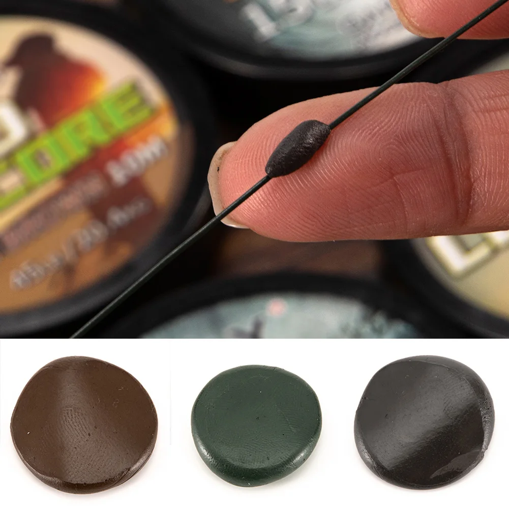 

15g Tungsten Mud Carp Fishing Material Tungsten Putty Soft Sinker Hot Sale Fishing Baits Part Accessories
