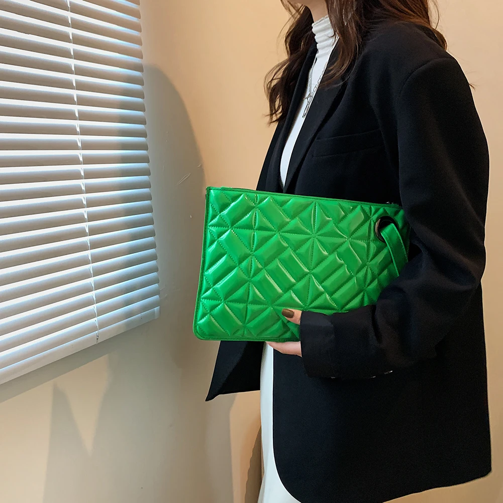 Embossed Patent Clutch Bag, UhfmrShops