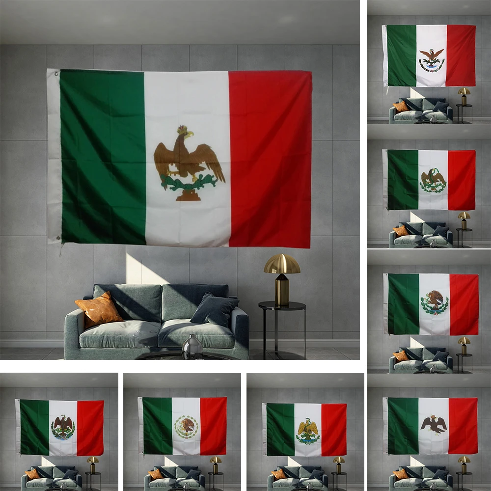 Colors Mexico Flag Mean Regional Products Flags Mexico Mexico Flag Made National Aliexpress