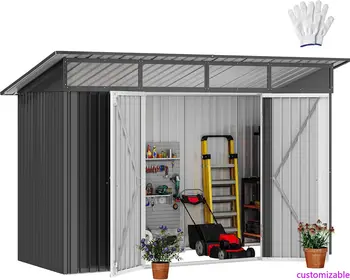 9x4 Metal Storage Shed 1