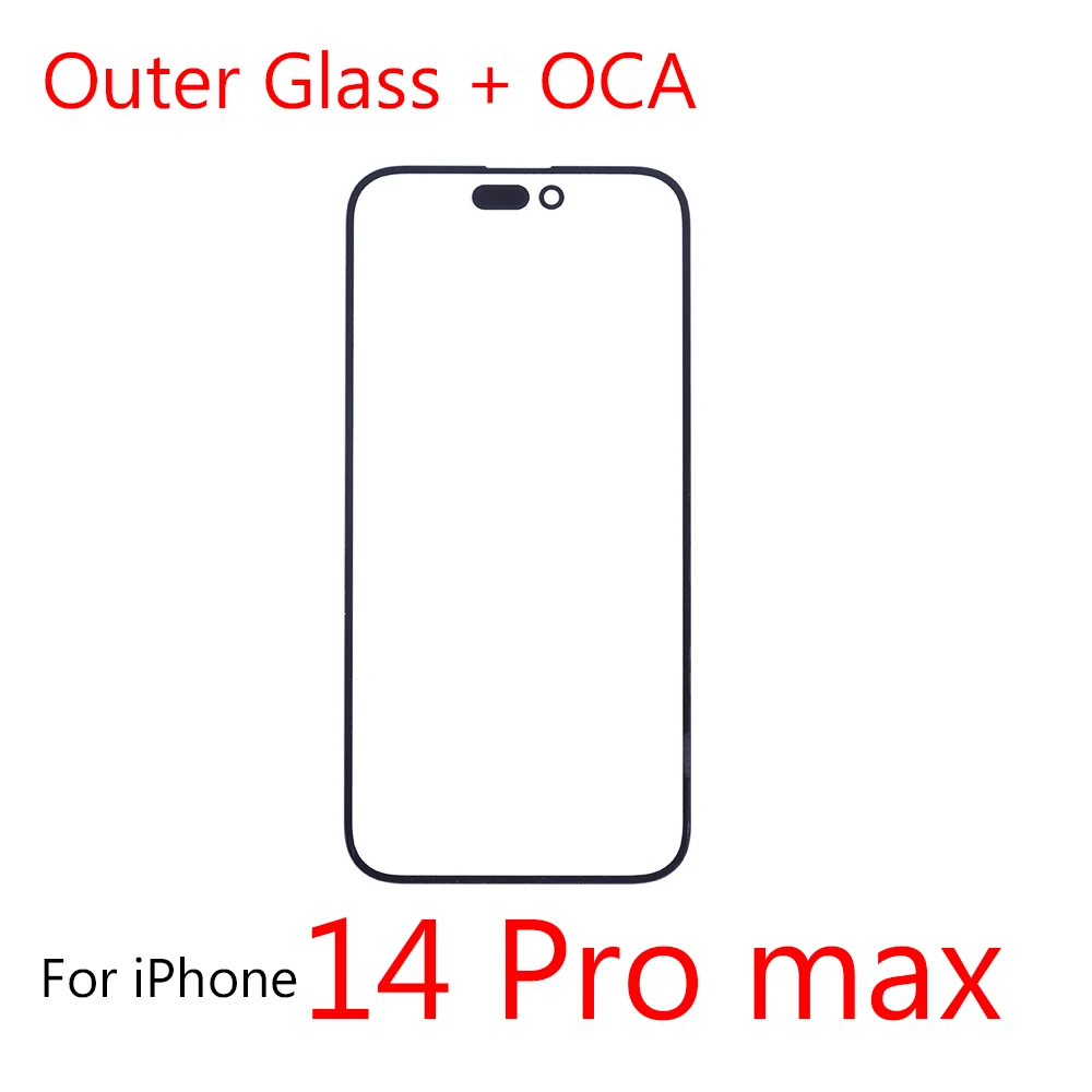 Premium OLED/LCD Front Touch Screen OCA Glass Replacement