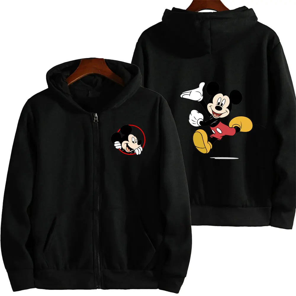 Womens Disney Mickey Mouse Graphic Sweatshirt All Items Buy 1 Authentic and Free Shipping Clothes Y2K Woman Winter Hoodie Jacket 3