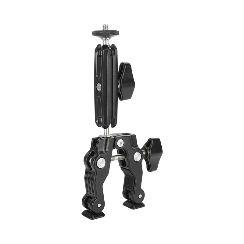 Multi-function Super Clamp with 3.5" Ball Head Magic Arm for GPS Phone Monitor V