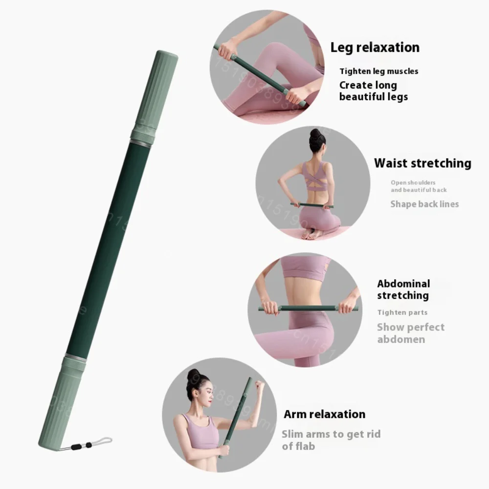 Yoga Fitness Fascia Stick Muscle Relaxation Massage Hunchback Corrector Roller for Stretching Release Posture Training Aid Tool