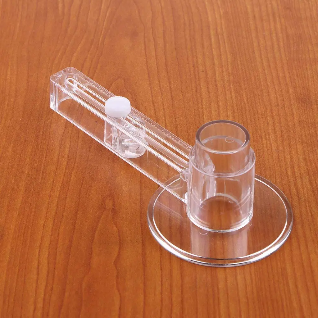Taglierina circolare per carta regolabile Coltello rotondo Strumenti per creare bottoni per badge Taglierina per foto per coltello da taglio Cerchio di rottami di modelli - immagine 2