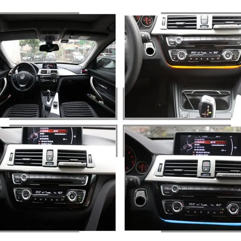 

Carbon Fiber Center Decoration Frame Trim for 3 Dropship