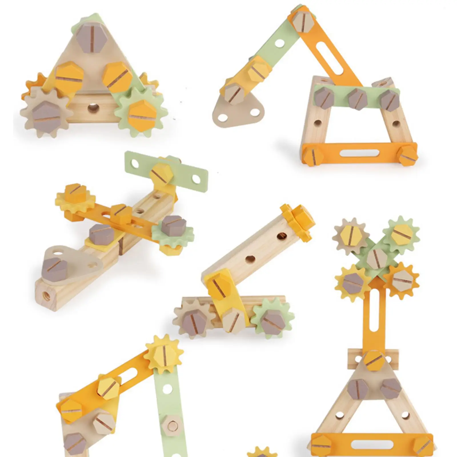 어린이 공구 벤치 몬테소리 장난감, 소근육 발달 DIY 나사 및 너트 조립 장난감 (3, 4, 5세 어린이 생일 선물)